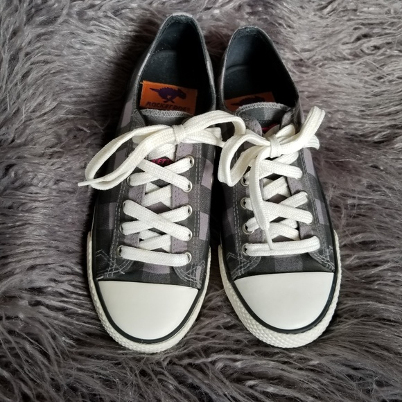 Rocket Dog Shoes - Rocketdog Grey Plaid Sneakers